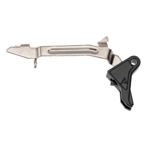 Agency Arms Syndicate Drop-In Flat Trigger For Glock 9mm/ .357 SIG Handguns - Black