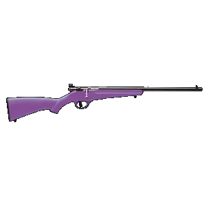 Savage Arms Rascal Single Shot Rifle 22 LR - 16.125" - Blued - Purple Stock