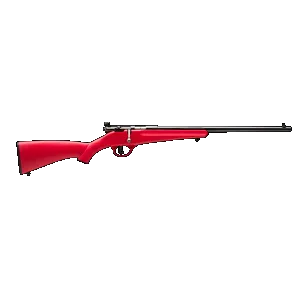 Savage Arms Rascal Single Shot Rifle 22 LR - 16.125" - Blued - Red Stock
