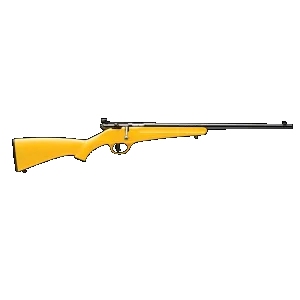 Savage Arms Rascal Single Shot Rifle 22 LR - 16.125" - Blued - Yellow Stock