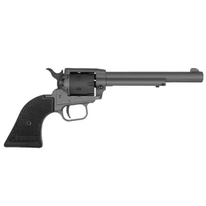 Heritage Arms Rough Rider Small Bore Revolver 22 LR - 6.5" - Tungsten - Polymer Star Grips