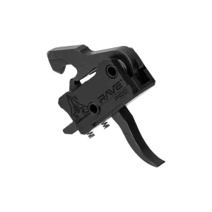 Rise Armament Rave PCC AR Trigger - Curved Bow - Anti-Walk Pins