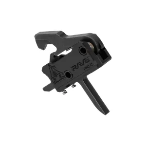 Rise Armament Rave PCC AR Trigger - Flat Bow - Anti-Walk Pins