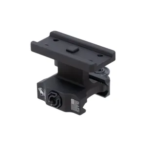 American Defense Mfg. Lower 1/3 Co-Witness Aimpoint Micro Lightweight QD Mount - Titanium Lever