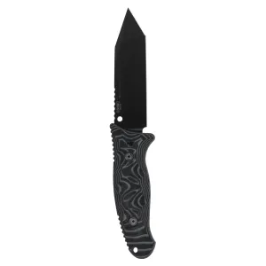 Hogue EX-F02 4.5" Tanto Fixed Blade Knife - Black