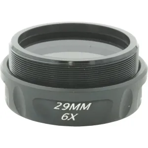 Sure-Loc 6X 29mm Lens Center Drilled for .19" Fiber SL52296
