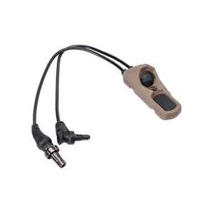 Unity Tactical AXON SureFire / Crane Laser Dual Switch - FDE - 7"