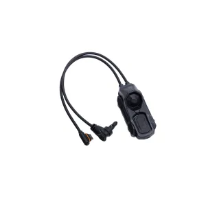 Unity Tactical AXON Dual Lead Switch - LINK USB-C / Crane Laser - 7" - Black