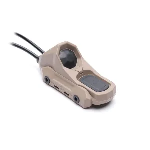 Unity Tactical AXON Dual Switch - LINK USB-C / Crane Laser - 7" - FDE