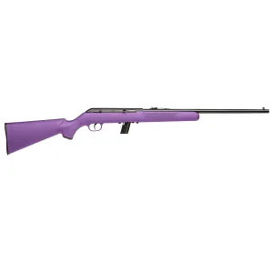 Savage Arms 64 F 22 LR Semi-Auto Rifle - 21" - Purple Synthetic Sporter