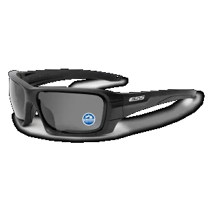 ESS Rollbar - Black with Polarized Mirrored Gray Lens
