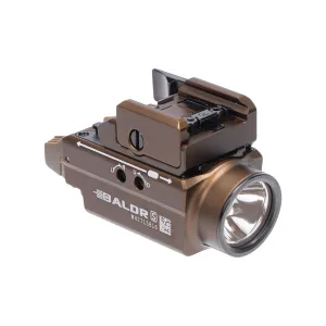 Olight Baldr S 800 Lumen Tactical Flashlight with Green Laser - Tan
