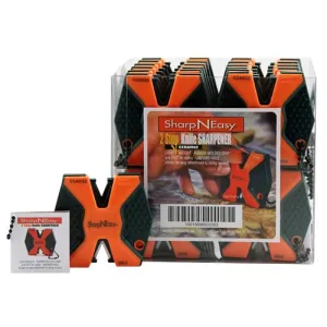 Accusharp Sharp N Easy 2-Step Ceramic Knife Sharpener - Orange (24 Pack)