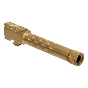 Faxon Firearms Match Series 9mm Threaded Barrel Fits GLOCK 19 Gen 2-5 - TiN