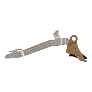Overwatch Precision Tac Trigger for Glock Gen5 9mm - FDE/Black