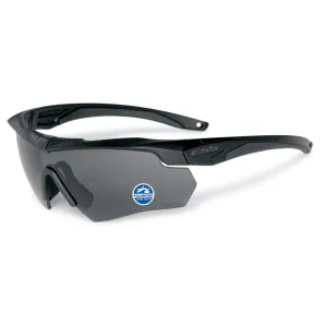 ESS Crossbow One Glasses - Black with Polarized Gray Lens