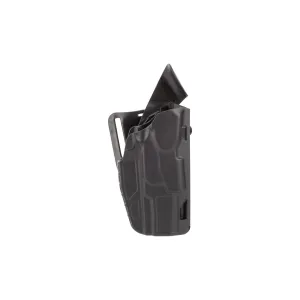 Safariland 7390 7TS ALS Mid-Ride Level I Duty Holster for SIG P320 Compact - Plain Black - Right Hand