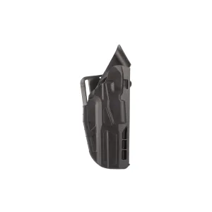 Safariland 7390 7TS ALS Mid-Ride Level I Duty Holster for M&P 9 Full Size - Plain Black - Right Hand
