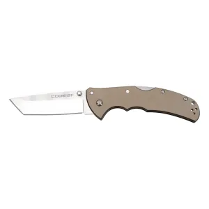 Cold Steel Code 4 Folding Knife 3.5" Tanto - Aluminum Handles