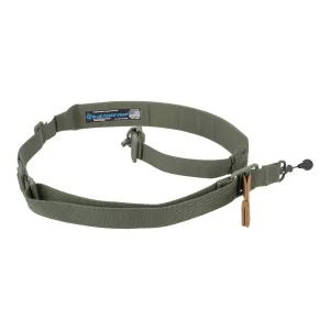 Blue Force Gear VCAS Vickers 221 Convertible Padded 2.00" Rifle Sling RED Swivels - OD Green