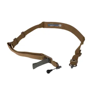 Blue Force Gear VCAS Vickers 221 Convertible Padded 2.00" Rifle Sling RED Swivels - Coyote