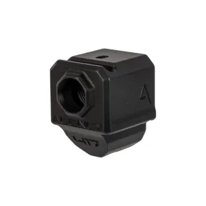 Agency Arms 417 Single Port Compensator for Glock 17/19/34 Gen4 - Black