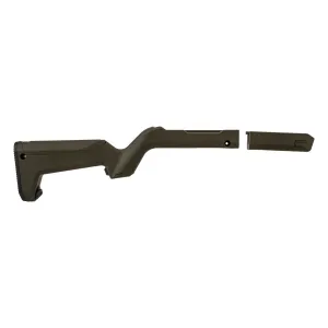 Magpul X-22 Backpacker Stock - Ruger 10/22 Takedown - Olive Drab Green
