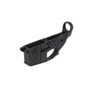 Spikes Tactical AR-15 Lower Receiver - Snowflake Logo - Stripped Lower