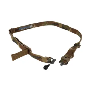 Blue Force Gear VCAS Vickers 221 Convertible 1.25" Rifle Sling RED Swivels - MultiCam