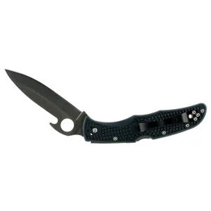 Spyderco Endura 4 Emerson Opener 3.81" Folding Knife - Plain Edge - Black