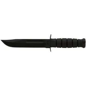 KA-BAR Full Size 7" Clip Point Fixed Utility Knife - Straight Edge