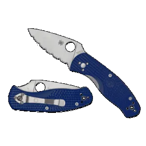 Spyderco Persistence Lightweight CPM S35VN Folding Knife - Blue