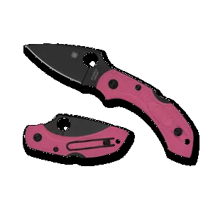 Spyderco Dragonfly 2 FRN CPM S30V Folding Knife - Black/Pink