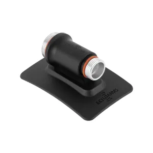 Echo Arms Fast Attach M-LOK Helmet Plate - Low Profile 18350 Light Body - Black
