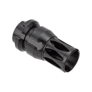Forward Controls Design 9mm Micro Muzzle Brake - Dead Air Keymo Mount - 1/2x28