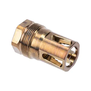 Evolve Weapons Systems Integrated Drive HUB Compatible Flash Hider Short - 1/2x28 - Heat Treated Finish