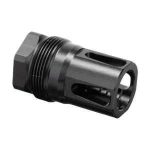 Evolve Weapons Systems Integrated Drive Flash Hider - Plan B - 5/8x24 - Short - Nitride