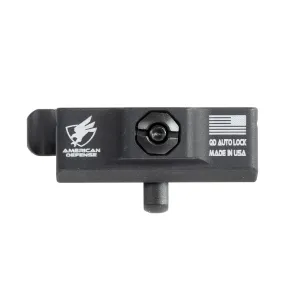 American Defense AD-BP Harris-Style Quick Detach Bipod Mount - Black