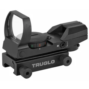 TruGlo Dual Color Red Dot Sight - Multi-Reticle - Red/Green Reticle