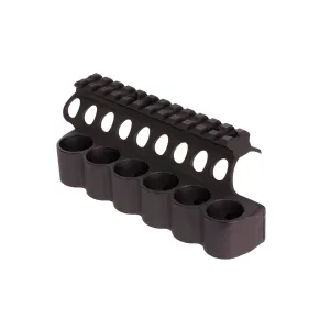 Mesa Tactical SureShell Carrier and Rail - Mossberg 500 - 6-Shell - 12 ga