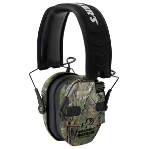 Walkera (TM)s Razor Slim Electronic Quad Muffs - Realtree Xtra