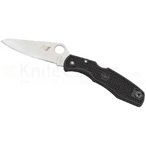 Spyderco Pacific Salt FRN Folding Knife - Black