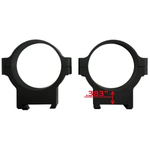 CZ USA 34mm Low Scope Rings - CZ 550/557