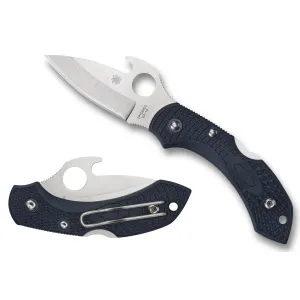 Spyderco Dragonfly II 2.28" Folding Knife - Plain Edge - FRN Dark Grey