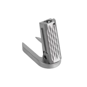 Nighthawk Custom 1911 Mainspring Housing with Magwell - Scalloped - Officer - Stainless