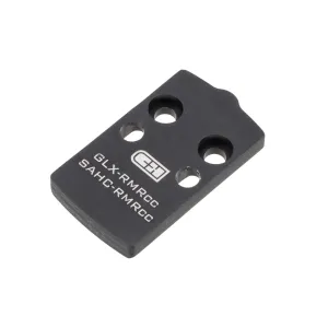 C&H Precision Weapons GLOCK 43x / 48 MOS V4 MIL / LEO to Trijicon RMRcc Adapter Plate