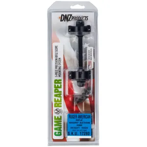 DNZ Game Reaper 30mm Scope Mount - High - Ruger American SA