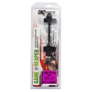 DNZ Game Reaper 30mm Scope Mount - Low Height - Tikka T3/T3X