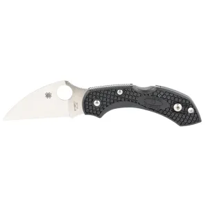 Spyderco Dragonfly II 2.28" Folding Knife - Plain Edge - FRN Black