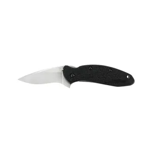 Kershaw Scallion Folding Knife 2.4" Drop Point Blade - Black X